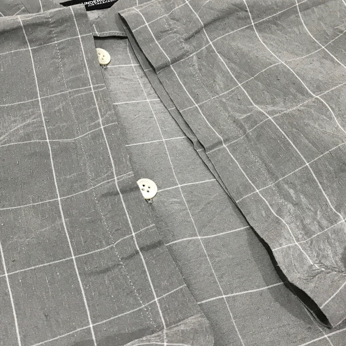 UNDERCOVER(アンダーカバー) 23SSチェックチェックSIDEZIP開襟