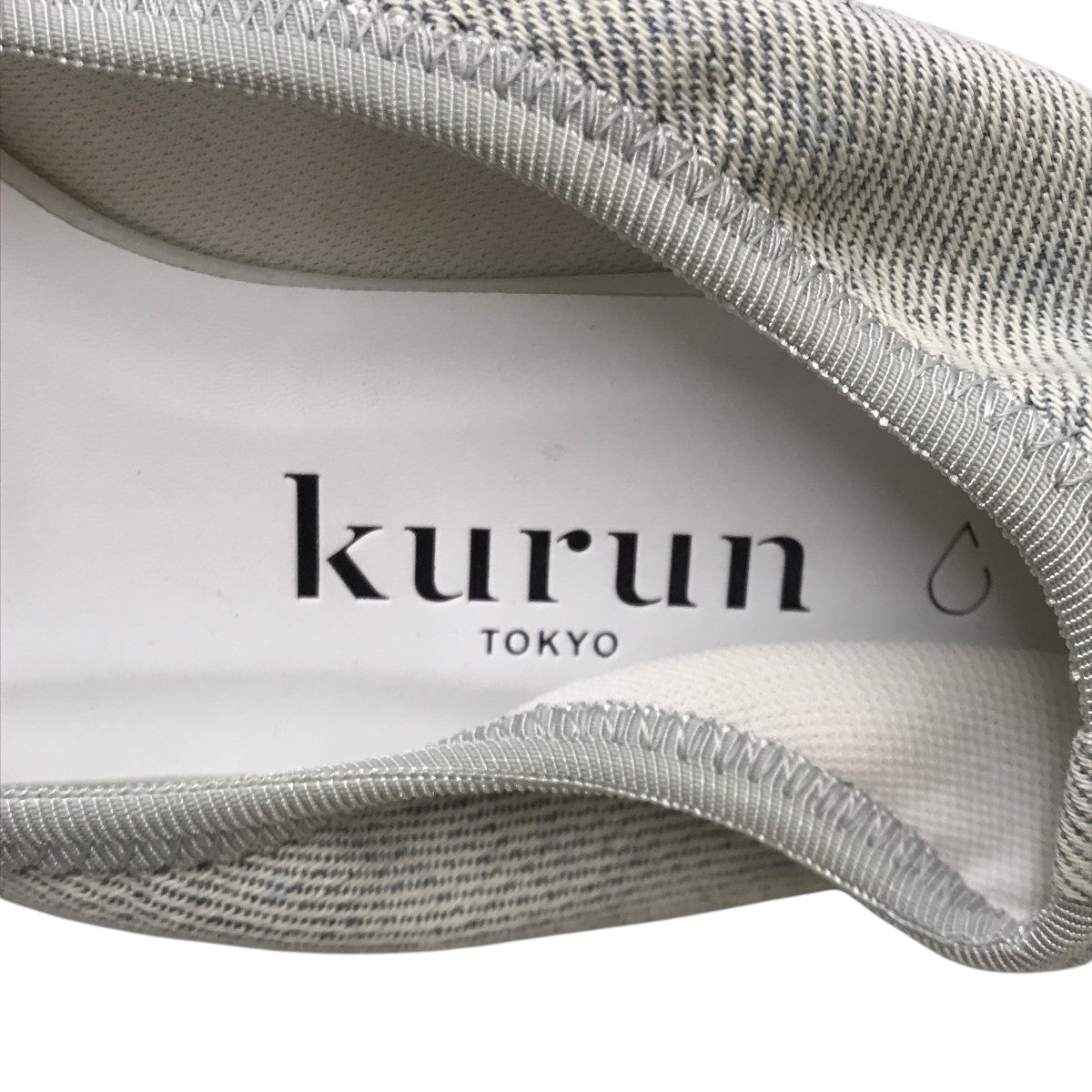 kurun tokyo デニムフラットパンプス 古着・中古-4枚目のアイテム画像