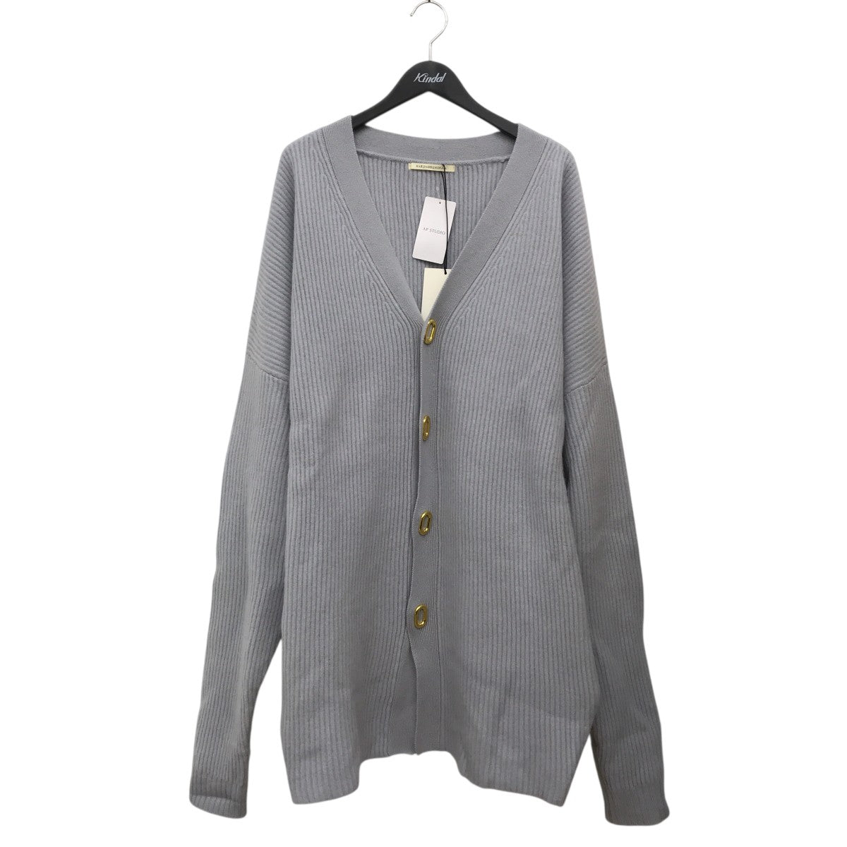 KASSEL- OVERSIZED CHUNKY KNIT CARDIGANLニットカーディガンHM24W1014-FUK01
