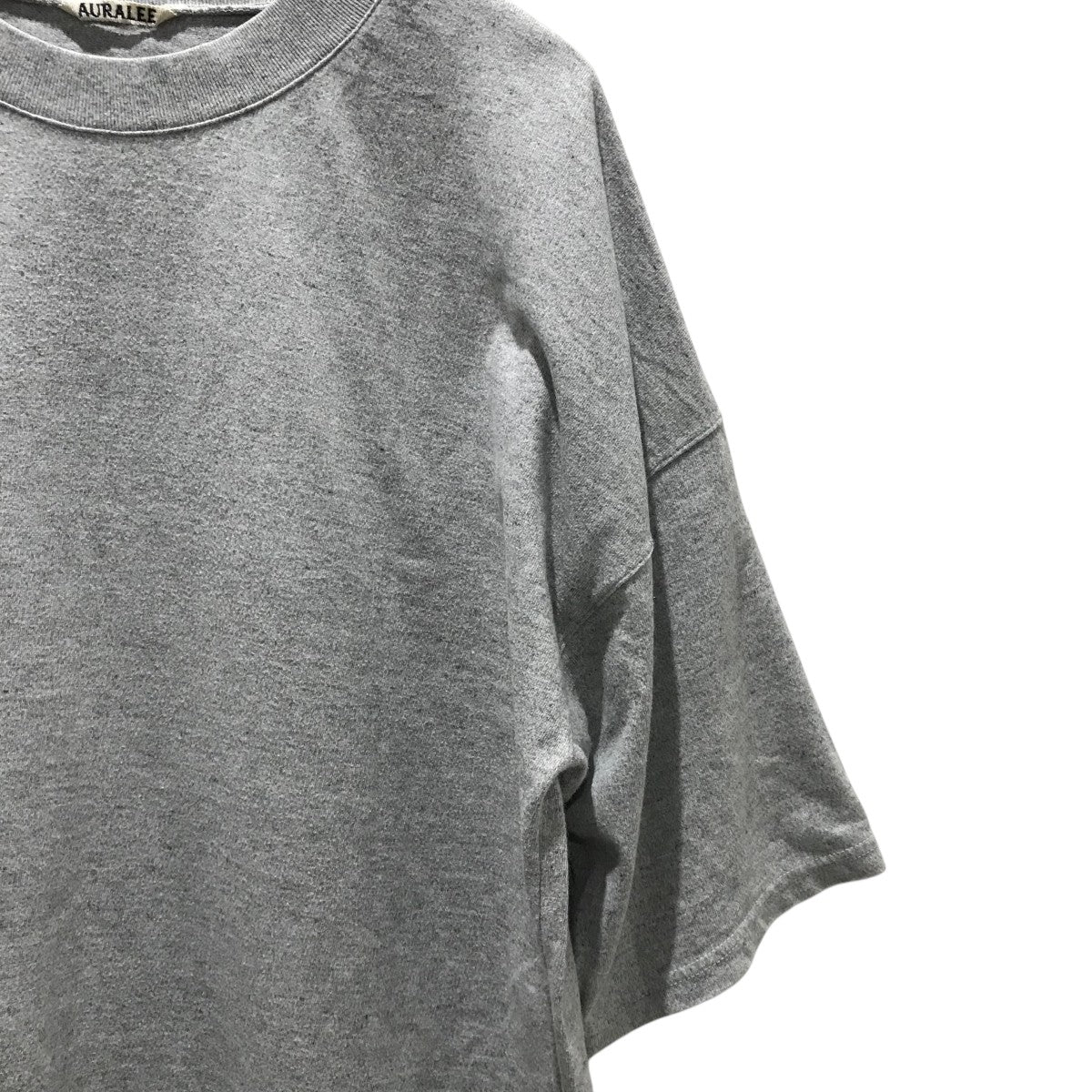 AURALEE(オーラリー) 【SOFT CORD BIG TEE 】ソフトコードビッグ