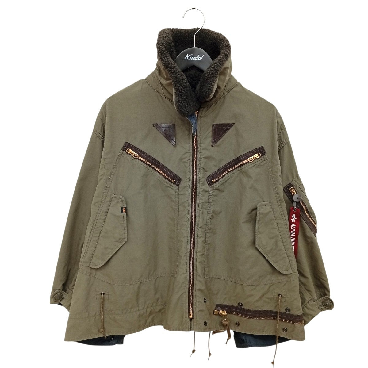 ALPHA×beautiful people モッズコートTA1650-9049 【double-end Mod's Coat】 古着・中古-3枚目のアイテム画像