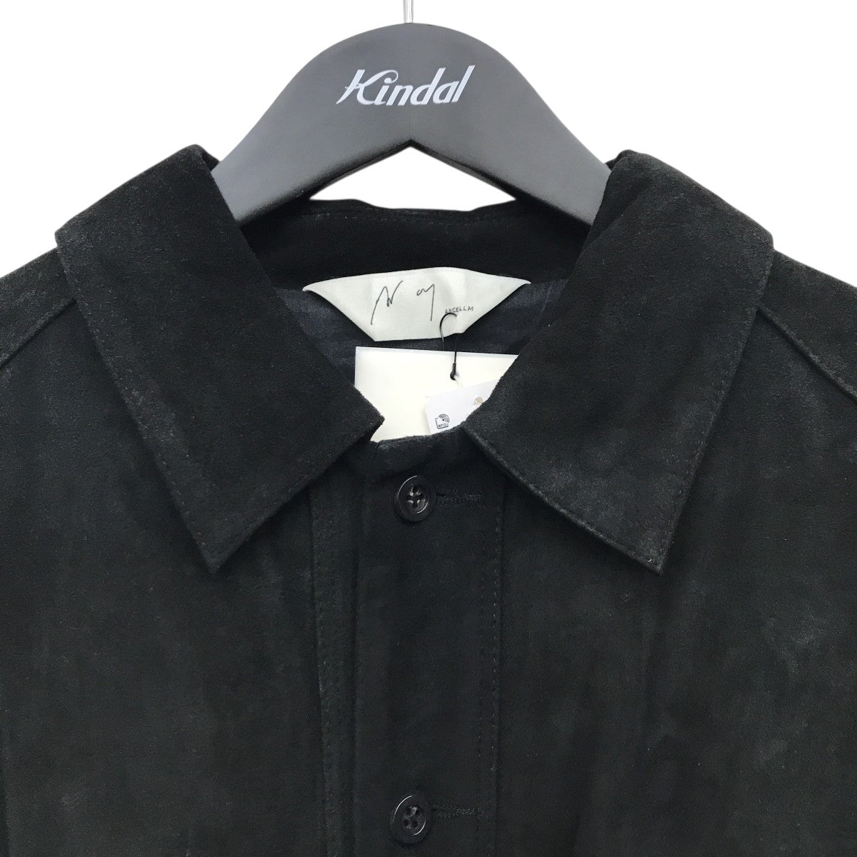 25SSレザージャケットANC-SH58 SUEDE SHORT SHIRT JACKET