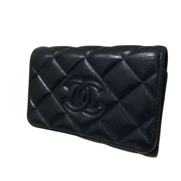 CHANEL(シャネル) 【ダイヤモンドココ】キーケース 245***** ネイビー