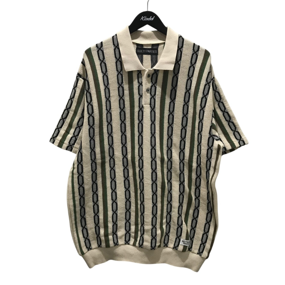 Knit polo shirt セット Waco Maria HUF FTW（KNIT POLO SHIRT