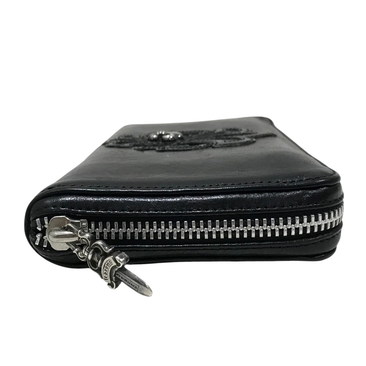 CHROME HEARTS クロムハーツREC F ZIP BS 長財布 CHROME HEARTS(クロムハーツ) REC F ZIP BS長財布 ブラック