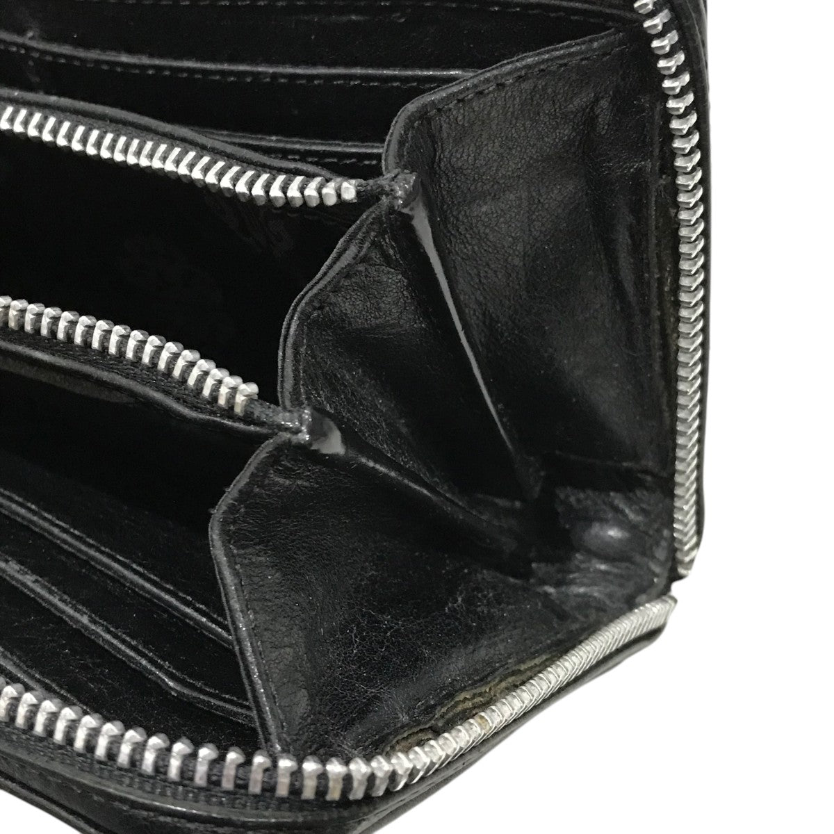 CHROME HEARTS(クロムハーツ) REC F ZIP BS長財布 ブラック