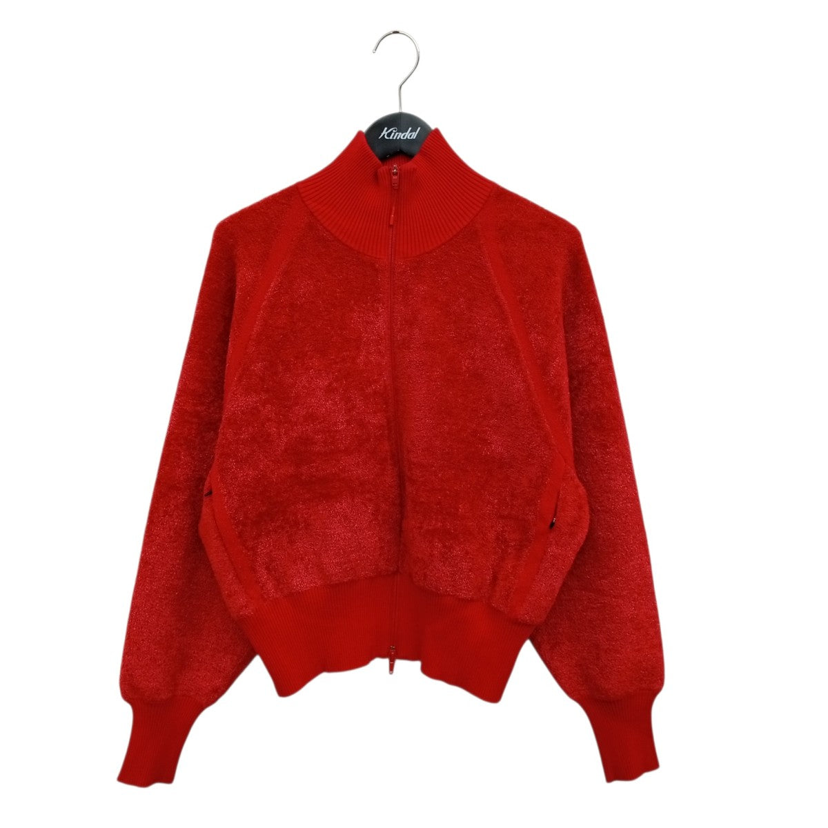 Y-3 W CLASSIC VELVET KNIT FZ SWEATERジップニットHA6303 古着・中古-1枚目のアイテム画像