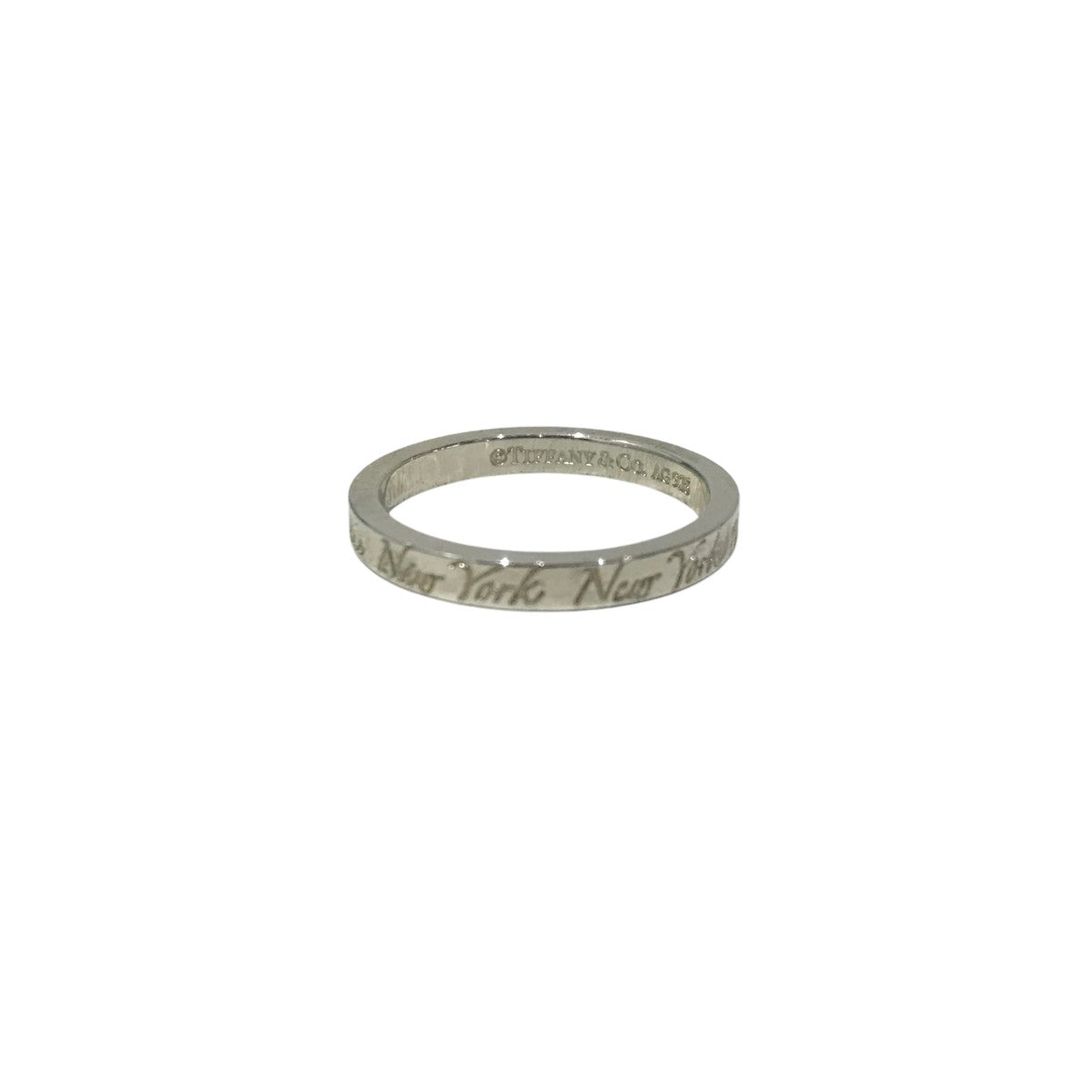 定番のお歳暮＆冬ギフト Tiffany ＆ Co．(ティファニー) ノーツナローニューヨークリング アクセサリー