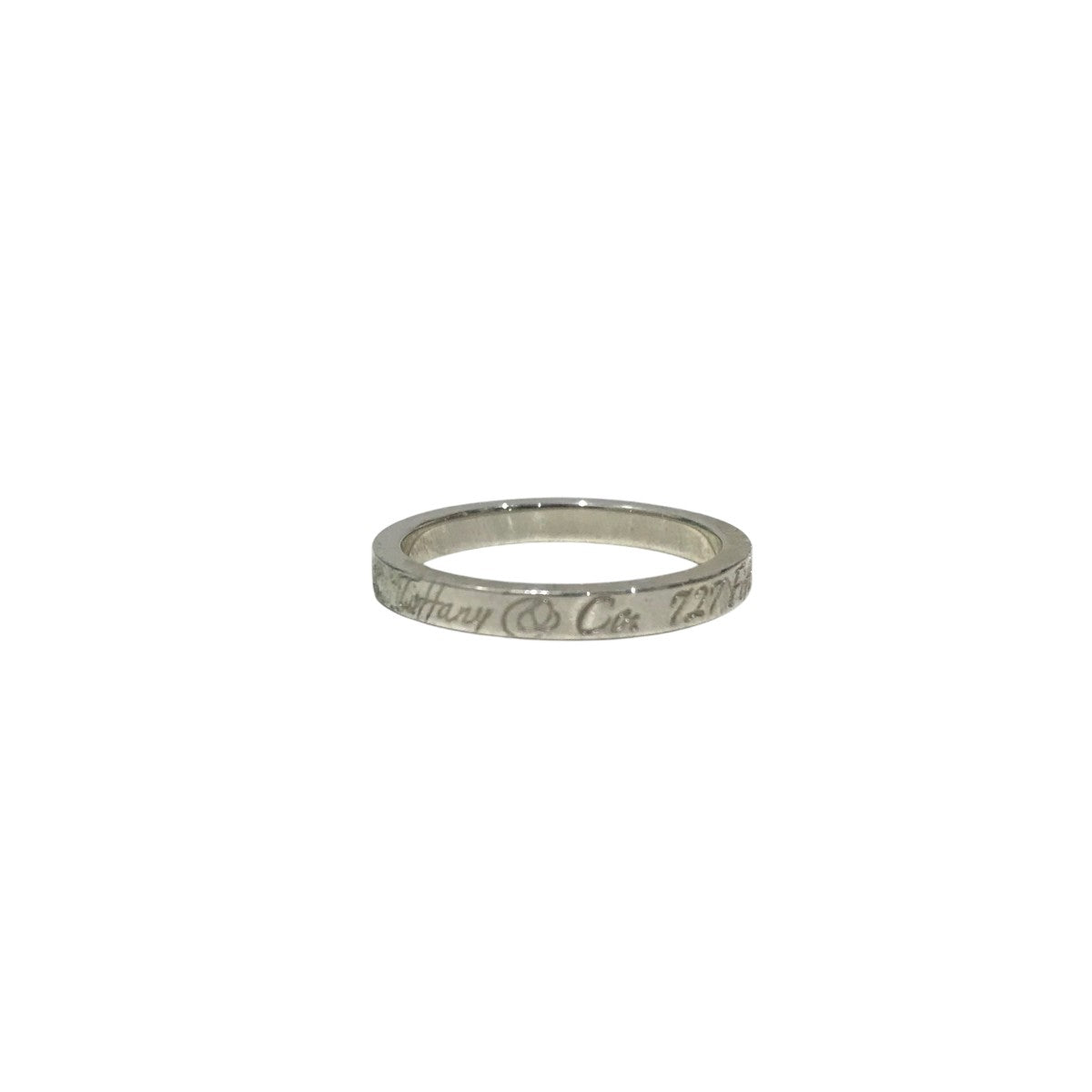 TIFFANY&Co. ティファニー ノーツ ワイドリング 指輪/Sv925-9.1g