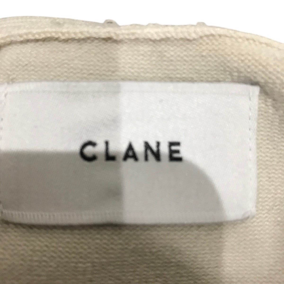 クラネ CLANE ウエストシェイプドルマンカーディガン 12106-2042 アイボリー サイズ：1 CLANE - ウエストシェイプドルマンカーディガン - WAIST SHAPE