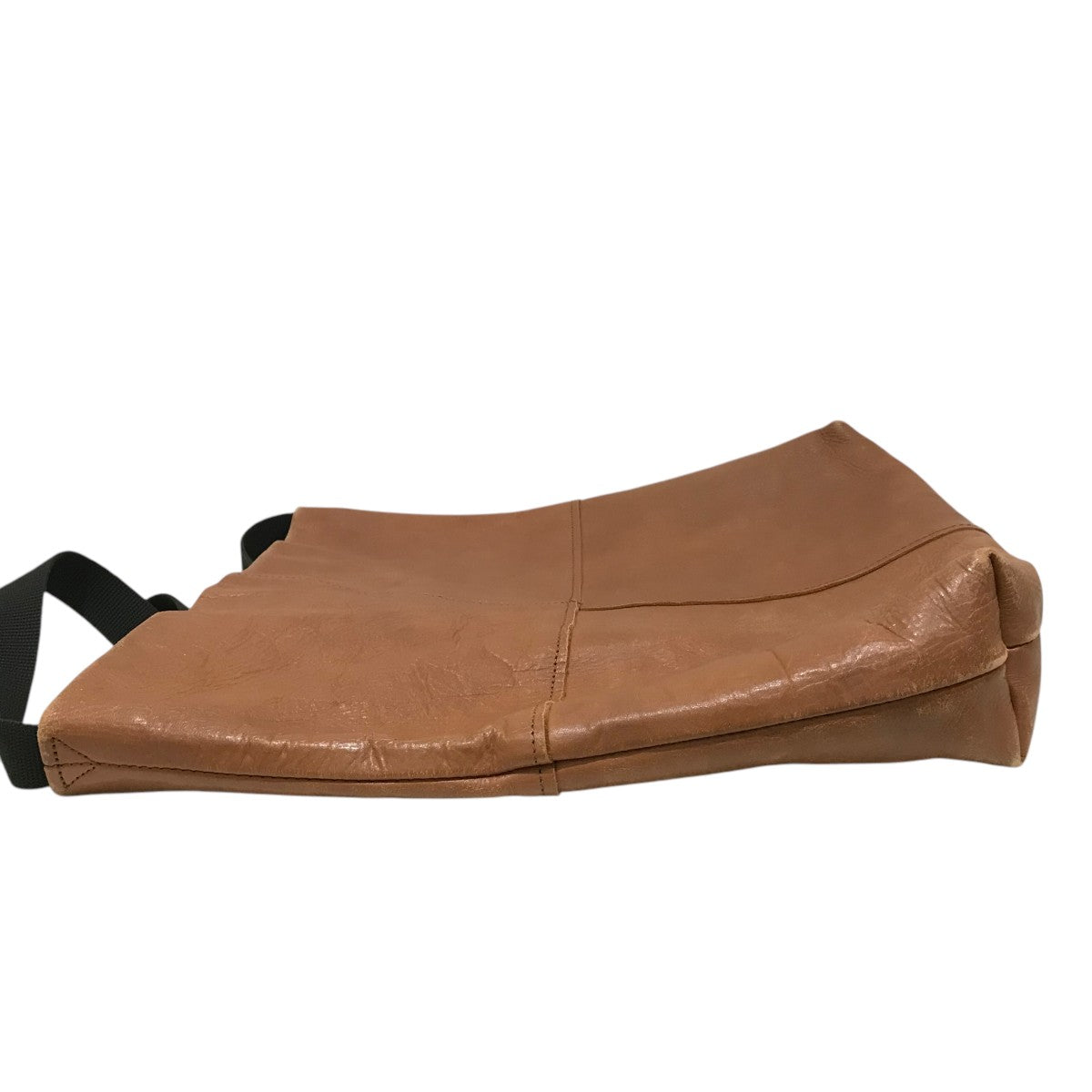 SUNSEA(サンシー) 【フリマバッグ】レザーショルダーバッグ キャメル