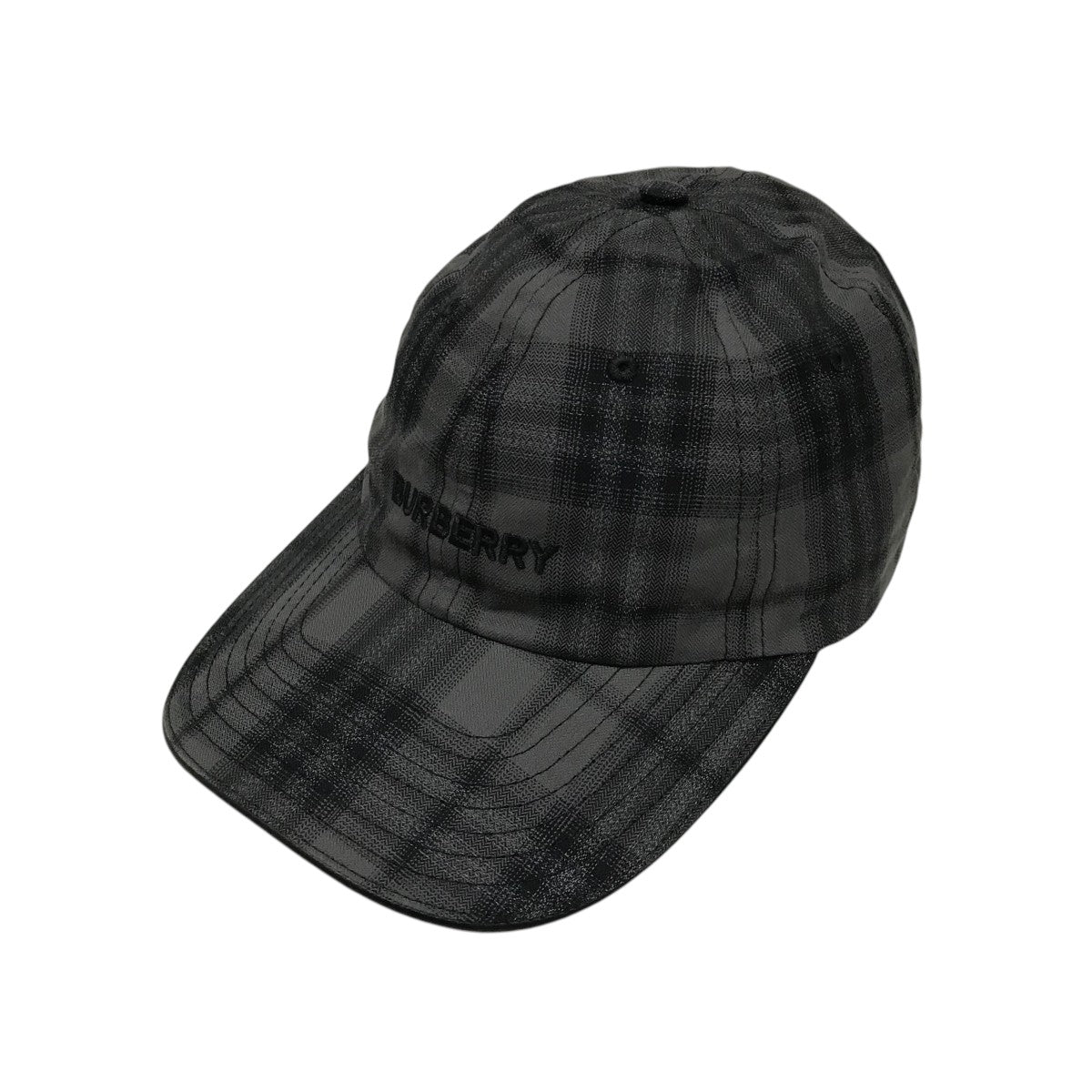 BURBERRY×POP TRADING COMPANY チェックチェックベースボール