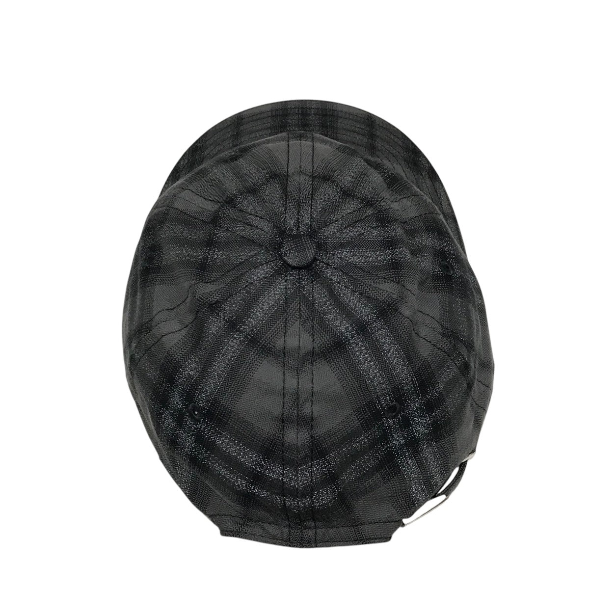 Burberry london ベースボールキャップ BURBERRY×POP TRADING COMPANY チェックチェックベースボール
