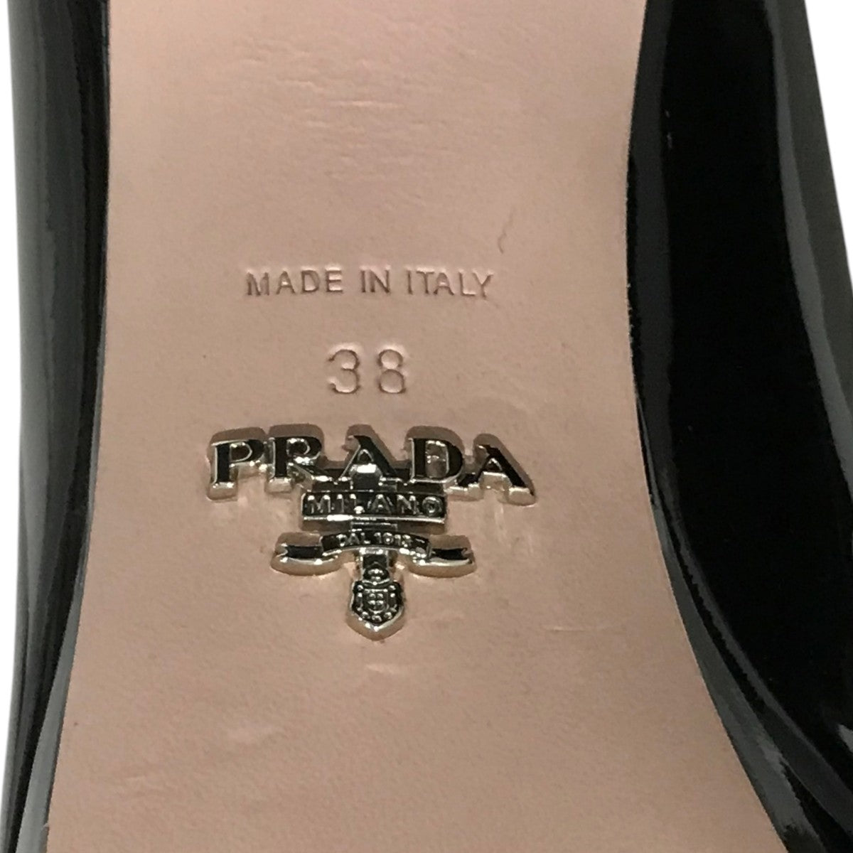 PRADA(プラダ) 【チョコレートブラッシュドレザーハイヒール