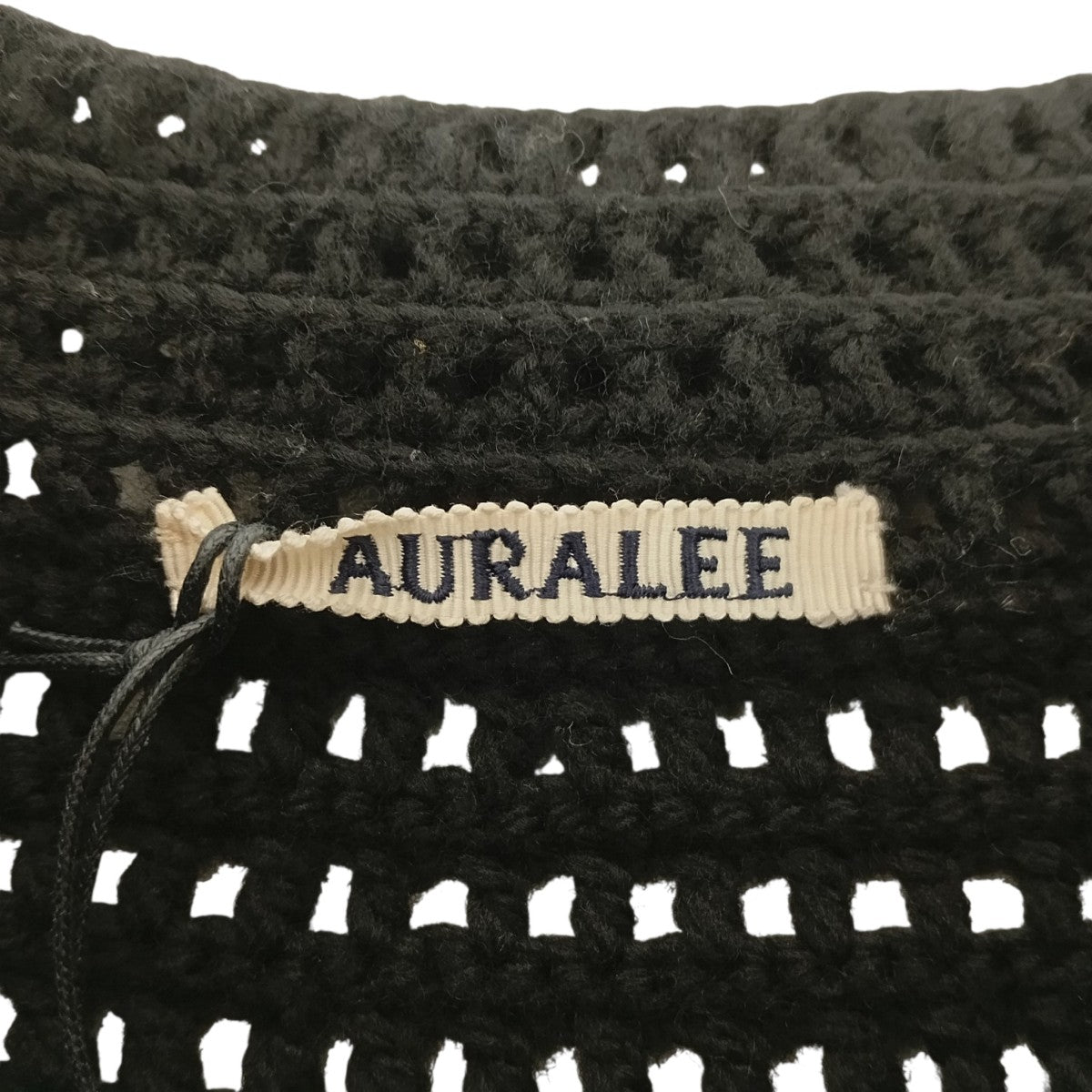 23AW HAND CROCHET WOOL KNIT SHIRTSニットシャツA23AC01KB