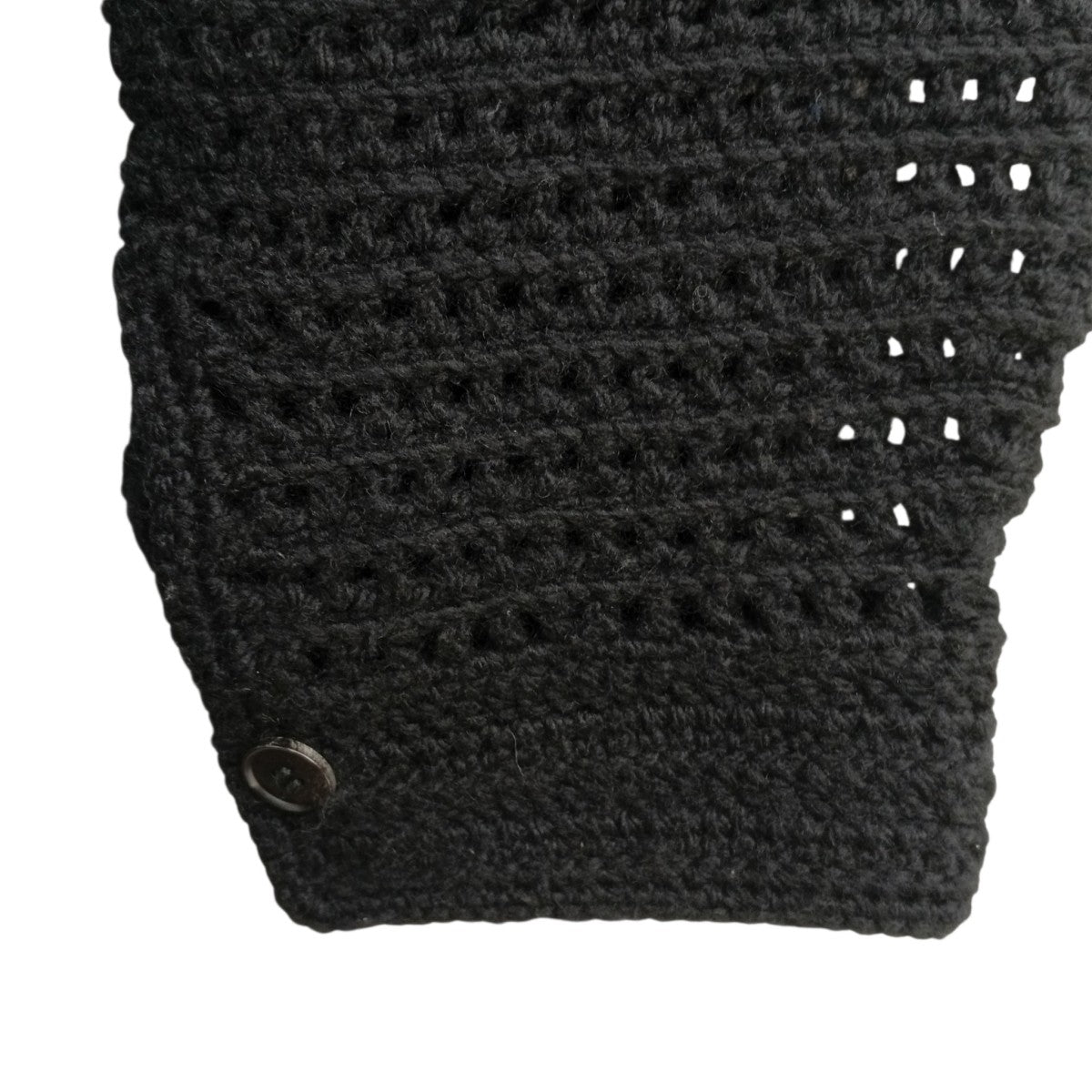 23AW HAND CROCHET WOOL KNIT SHIRTSニットシャツA23AC01KB