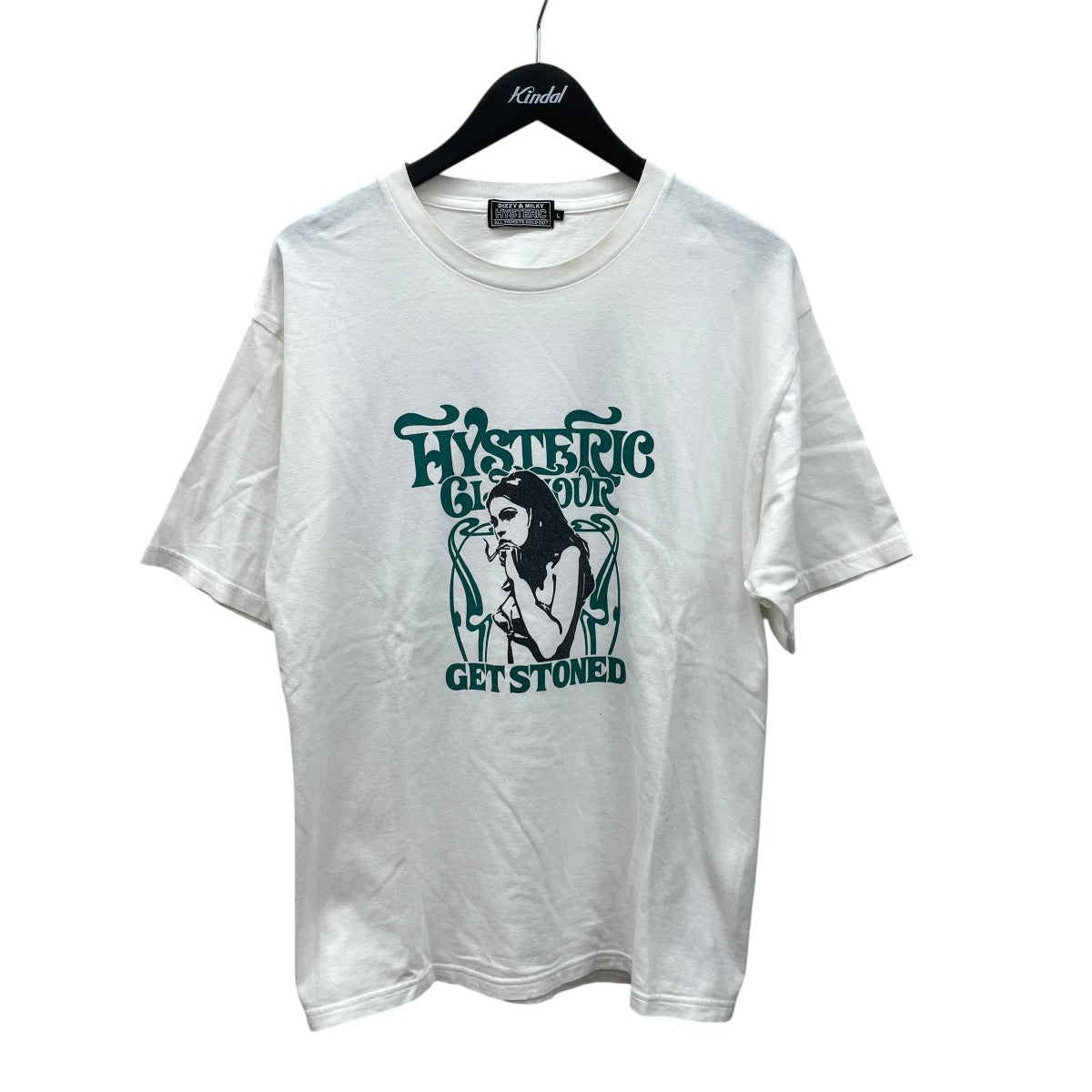 Hysteric Glamour プリントTシャツ02231CT42 古着・中古-1枚目のアイテム画像
