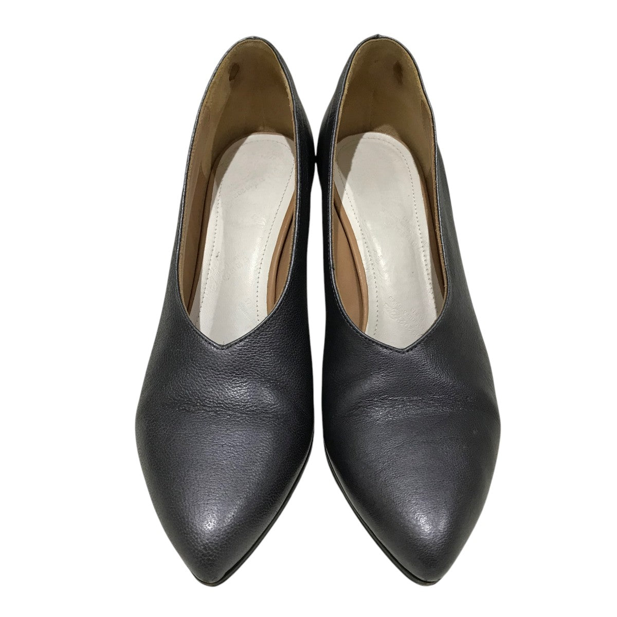Maison Margiela ヒールパンプスS38WL0207 古着・中古-3枚目のアイテム画像
