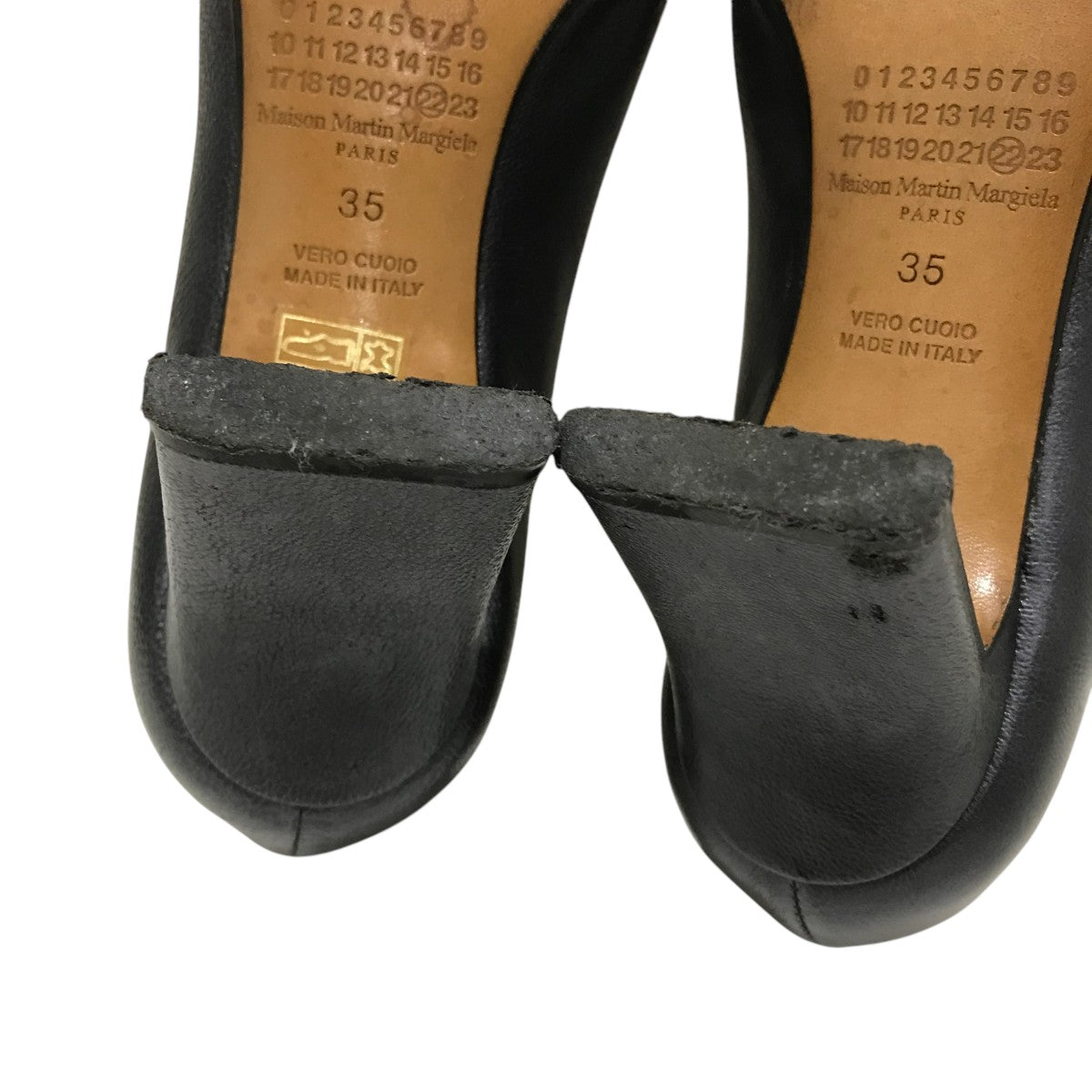 Maison Margiela ヒールパンプスS38WL0207 古着・中古-7枚目のアイテム画像