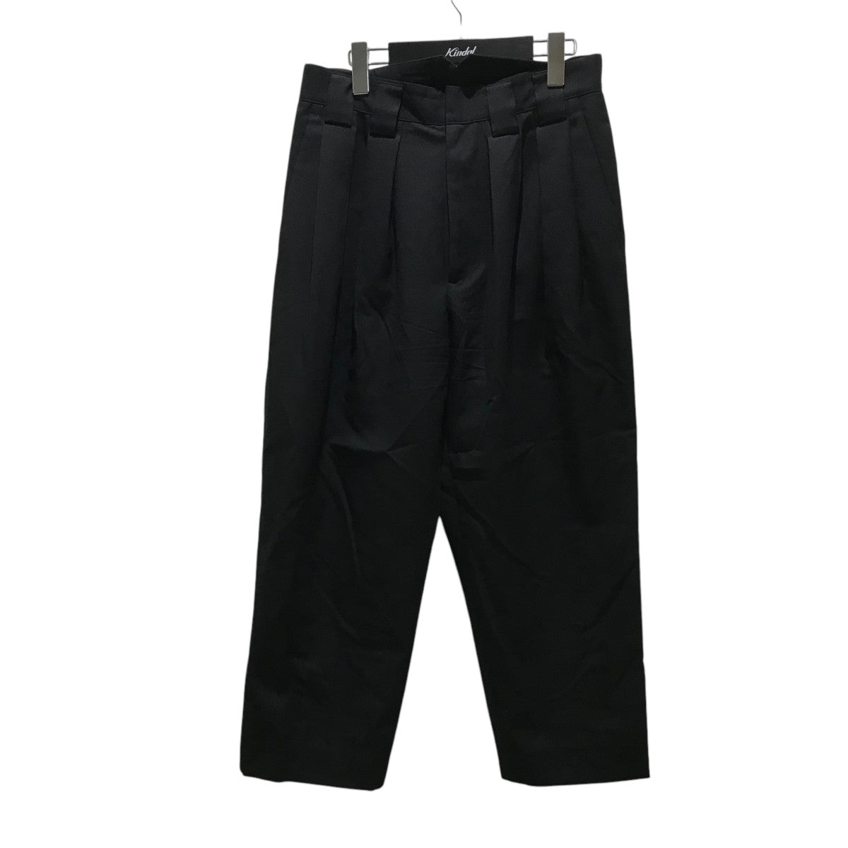 stein / シュタイン】DOUBLE WIDE TROUSERS - BLACK | 公式通販