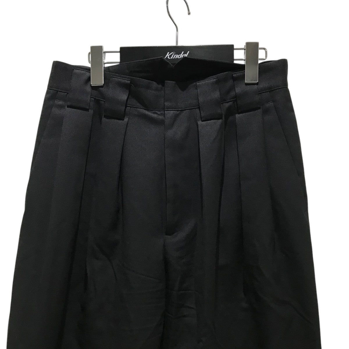 stein / シュタイン】DOUBLE WIDE TROUSERS - BLACK | 公式通販
