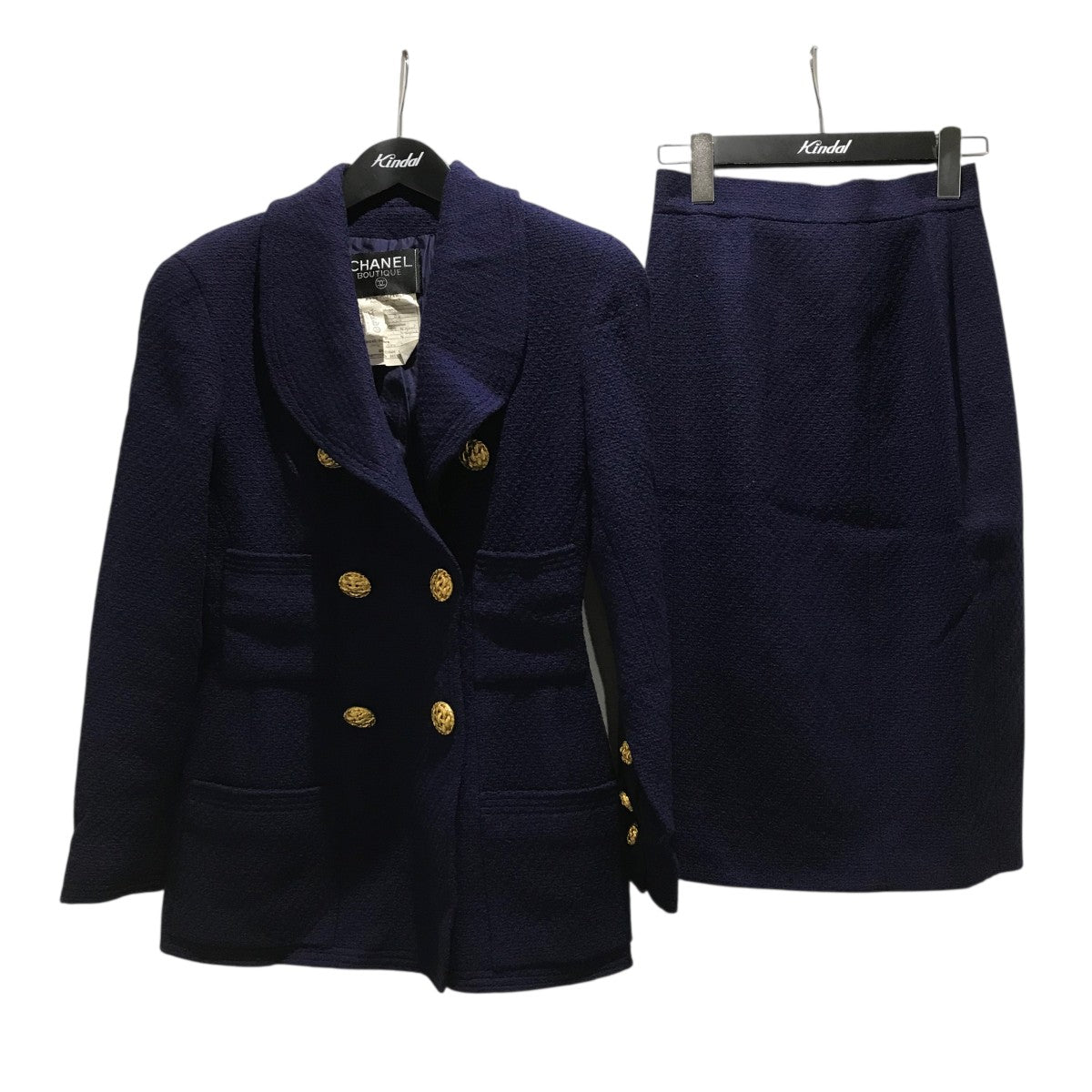 CHANEL(シャネル) 金ボタンツイードセットアップ20509 20509