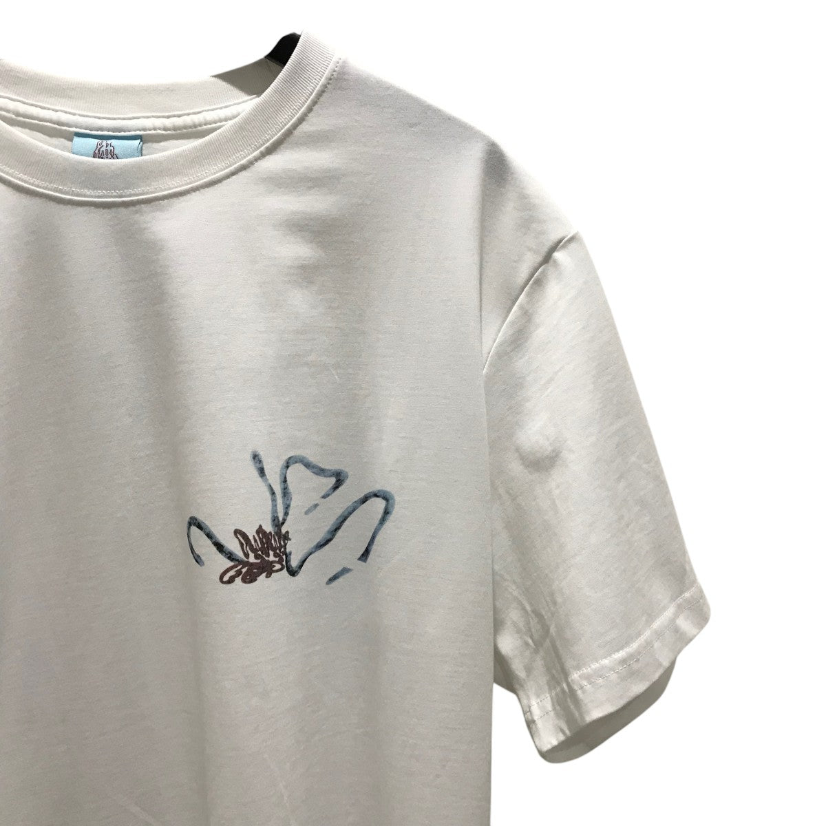 【関税込み】pet-tree-kor ホワイト Texting On Pasta Tシャツ pet-tree-kor(ペットツリーコア) 【Texts On My Toast T-Shirt