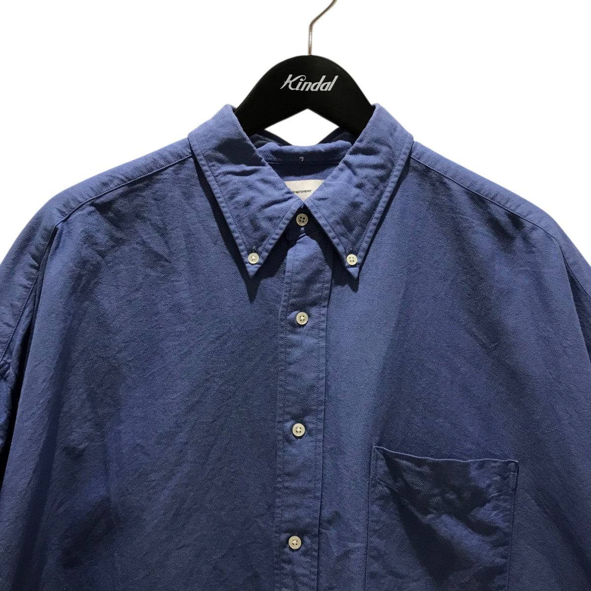 Graphpaper(グラフペーパー) Oxford S／S Oversized B．D Shirt