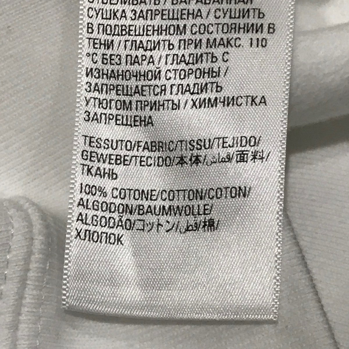 【美品】タグあり バレンシアガ フード ロゴ パーカー プルオーバー 白 L相当 バレンシアガ ［ BALENCIAGA ] フード ロゴ パーカー ホワイト