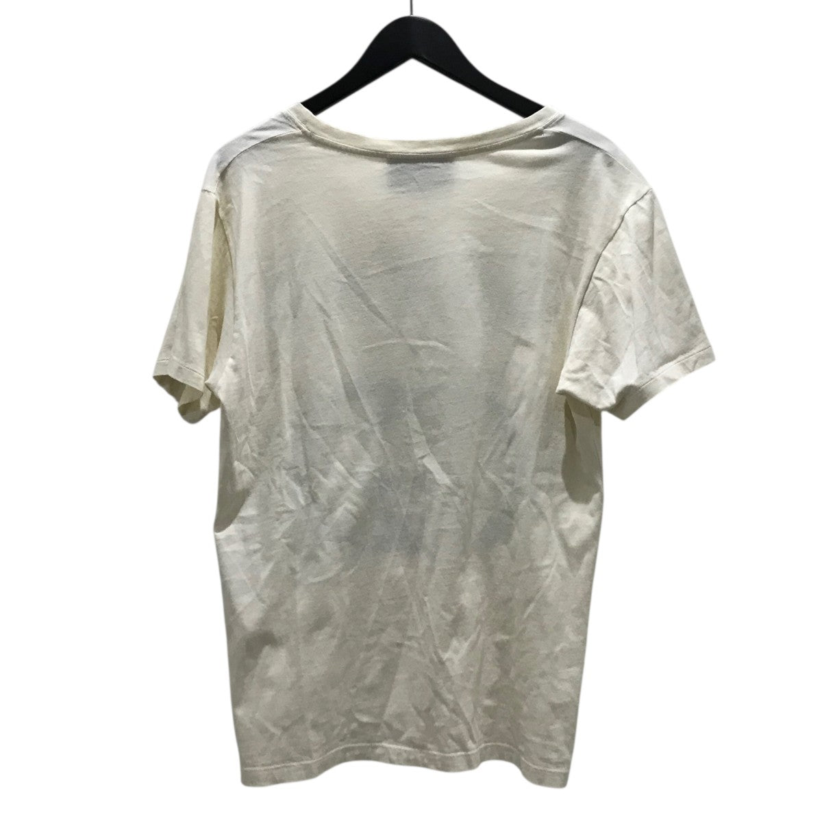 GUCCI グッチ インターロッキング Tシャツ ベージュ コットン 100% GUCCI（グッチ）インターロッキングプリントTシャツ』ハイ