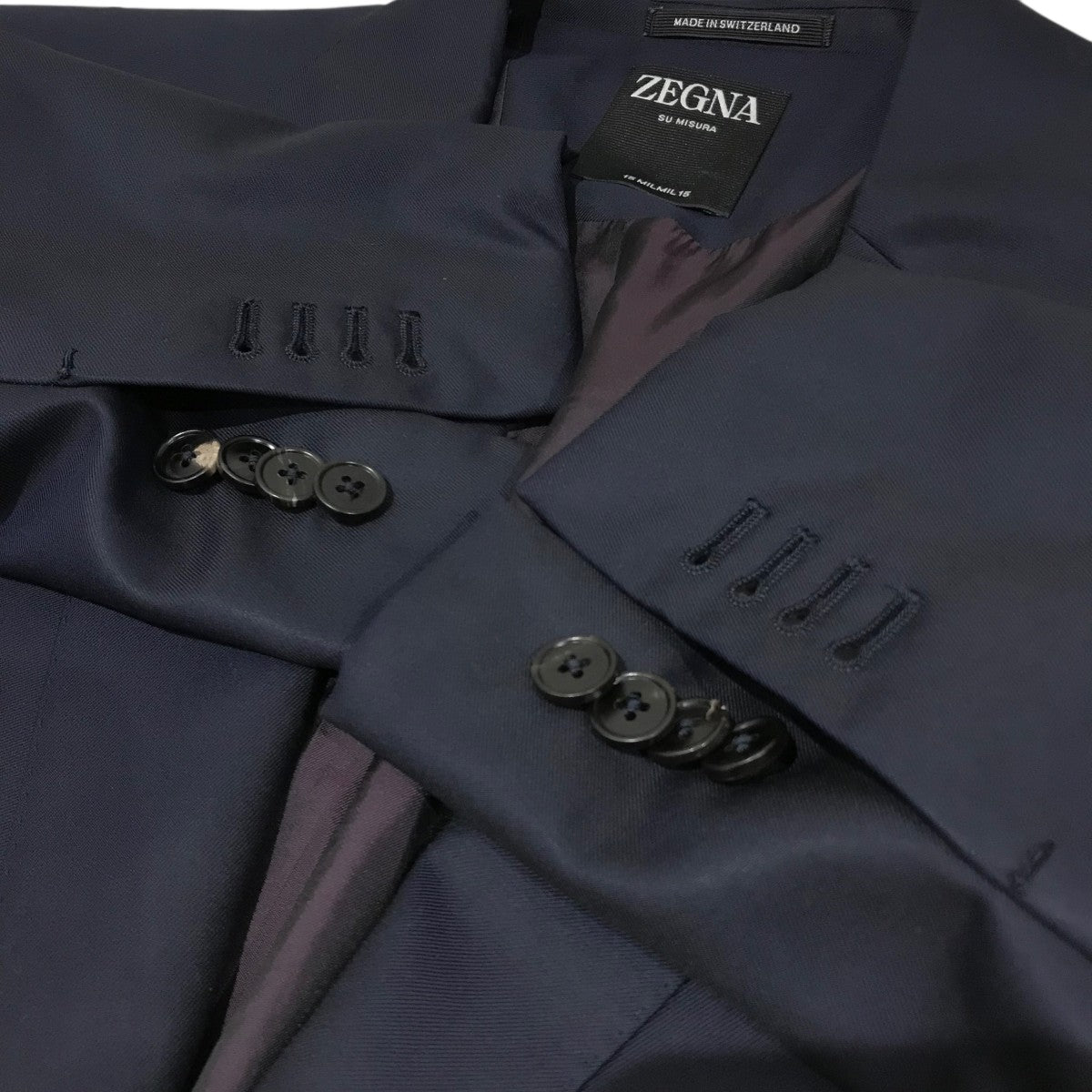 ZEGNA(ゼニア) セットアップスーツ0ZC042 0ZC042 ネイビー