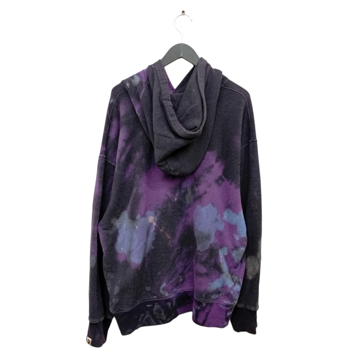 A BATHING APE TIE DYE RELAXED FIT PULLOVER HOODIEパーカー001PPK801003M 古着・中古-2枚目のアイテム画像