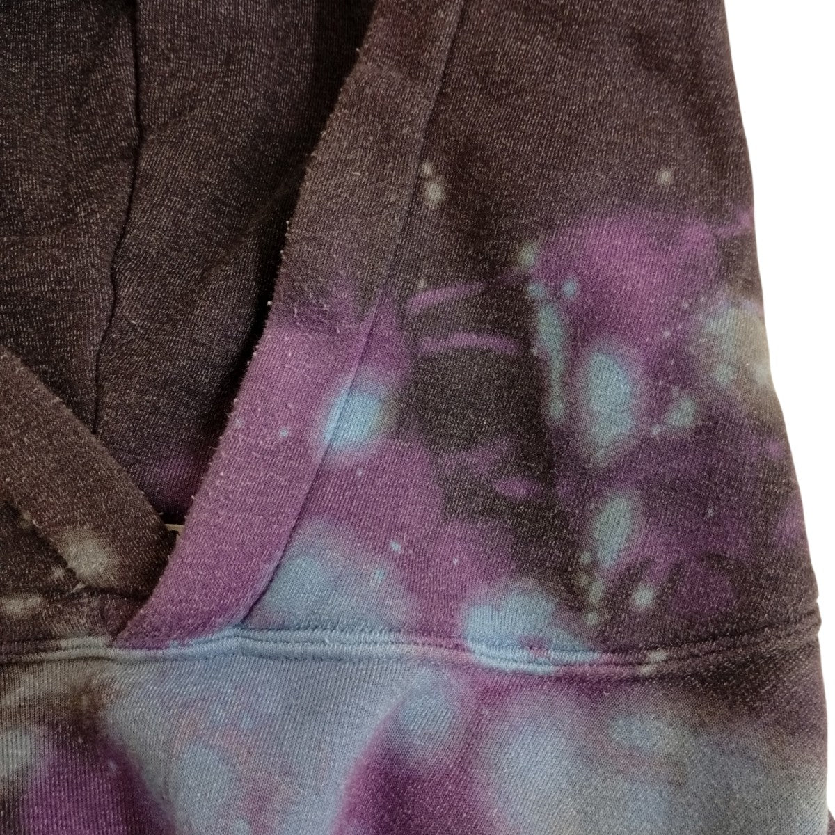 A BATHING APE TIE DYE RELAXED FIT PULLOVER HOODIEパーカー001PPK801003M 古着・中古-7枚目のアイテム画像