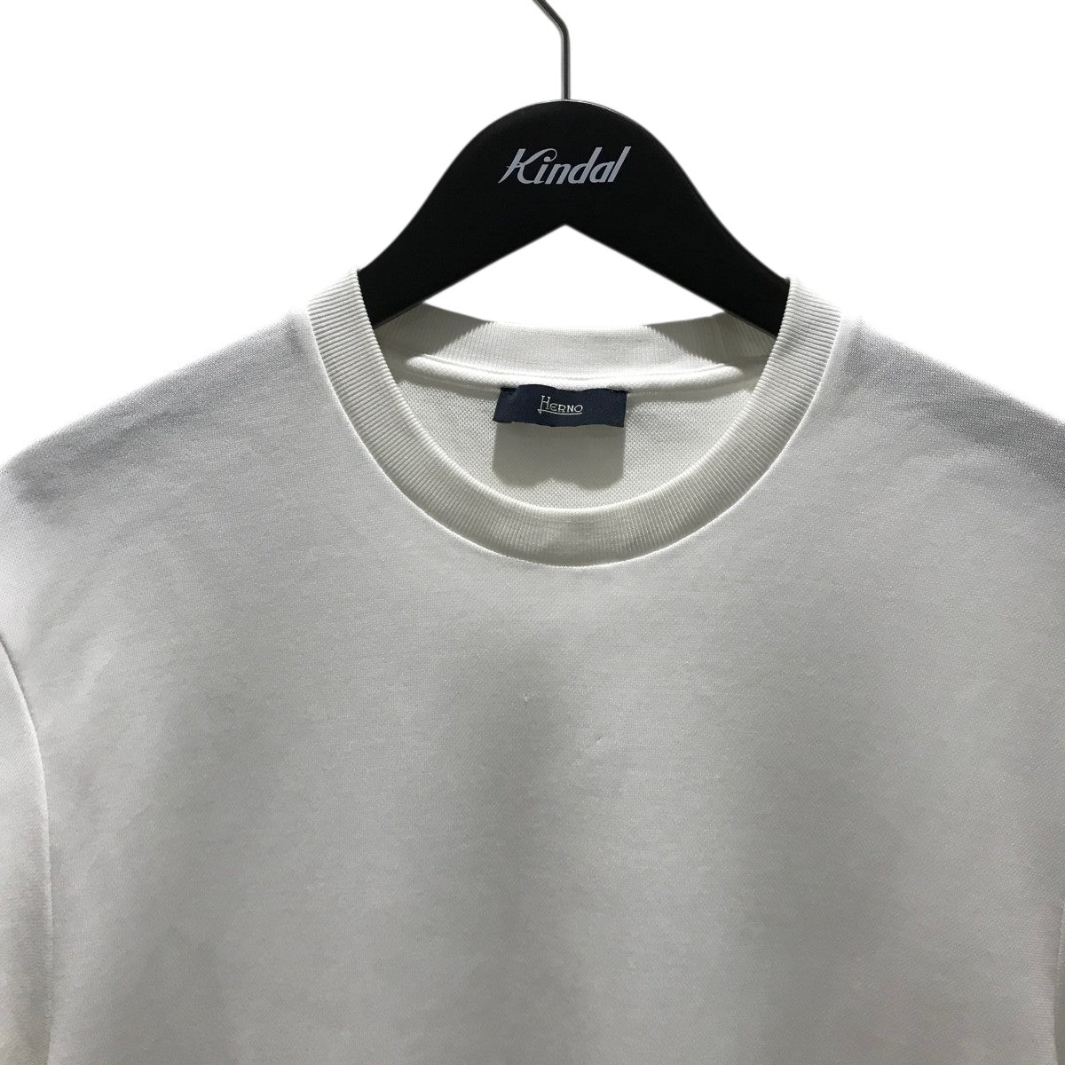 HERNO オフンニットクルネックTシャツ MG000173D76070 1985 HERNO(ヘルノ) ニットTシャツ69639-664341 69639-664341