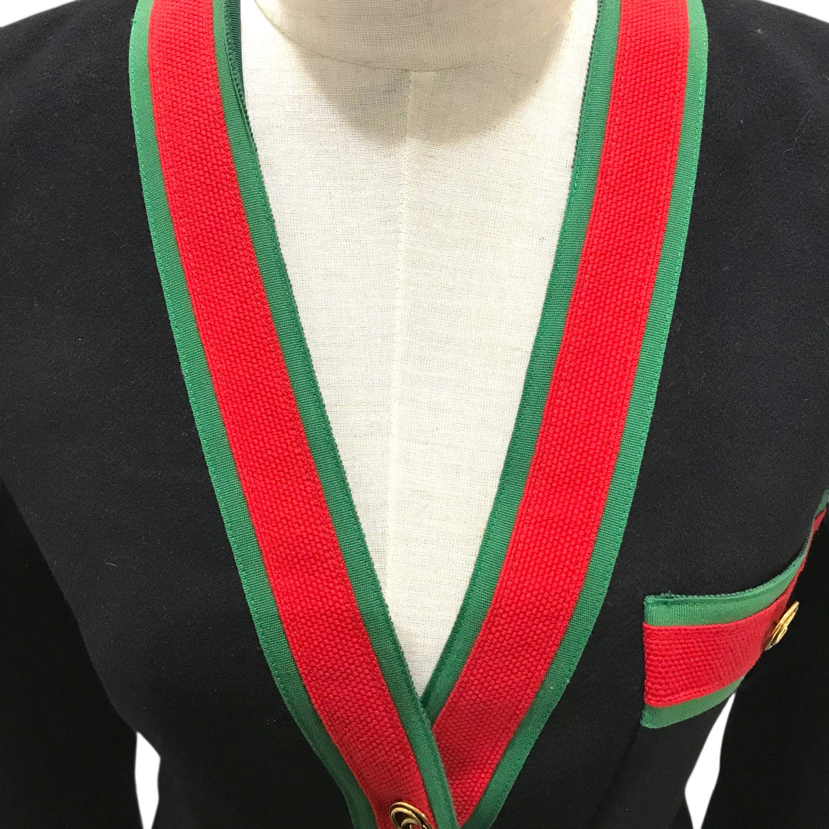 GUCCI ウールコート518064 古着・中古-4枚目のアイテム画像