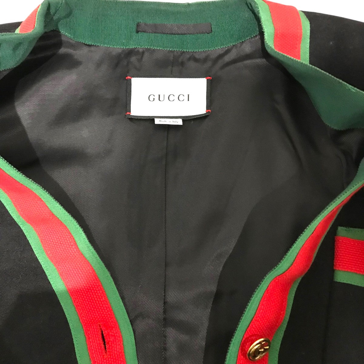GUCCI ウールコート518064 古着・中古-6枚目のアイテム画像