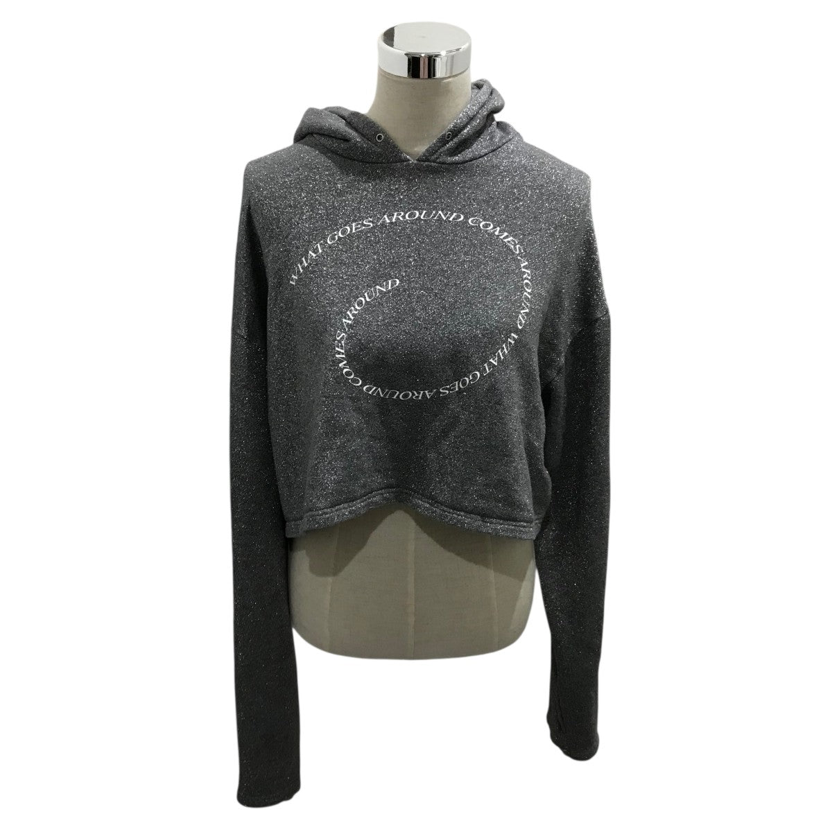 【LAME Sweat Hoodie】プルオーバーパーカー23-1-1-2003