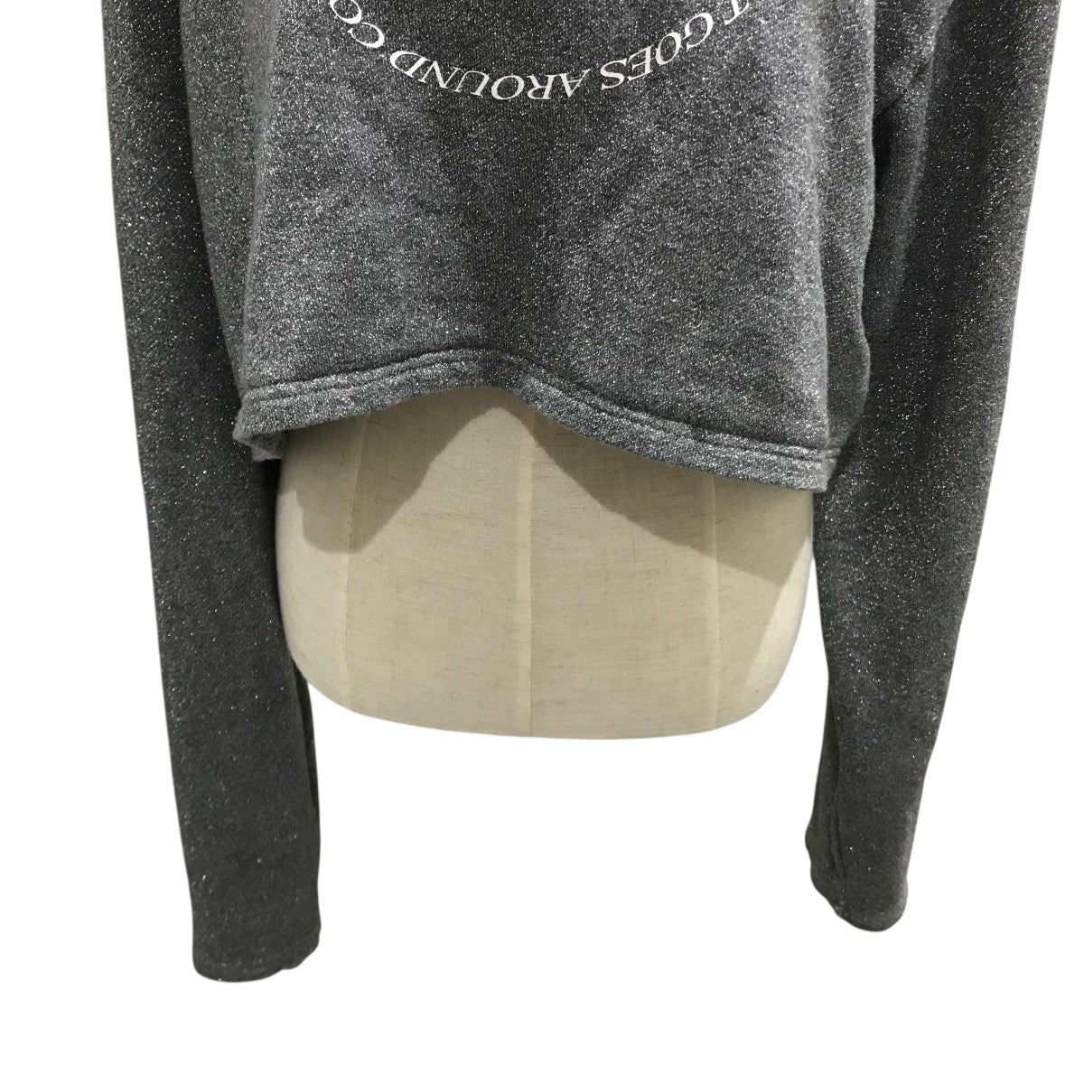 【LAME Sweat Hoodie】プルオーバーパーカー23-1-1-2003