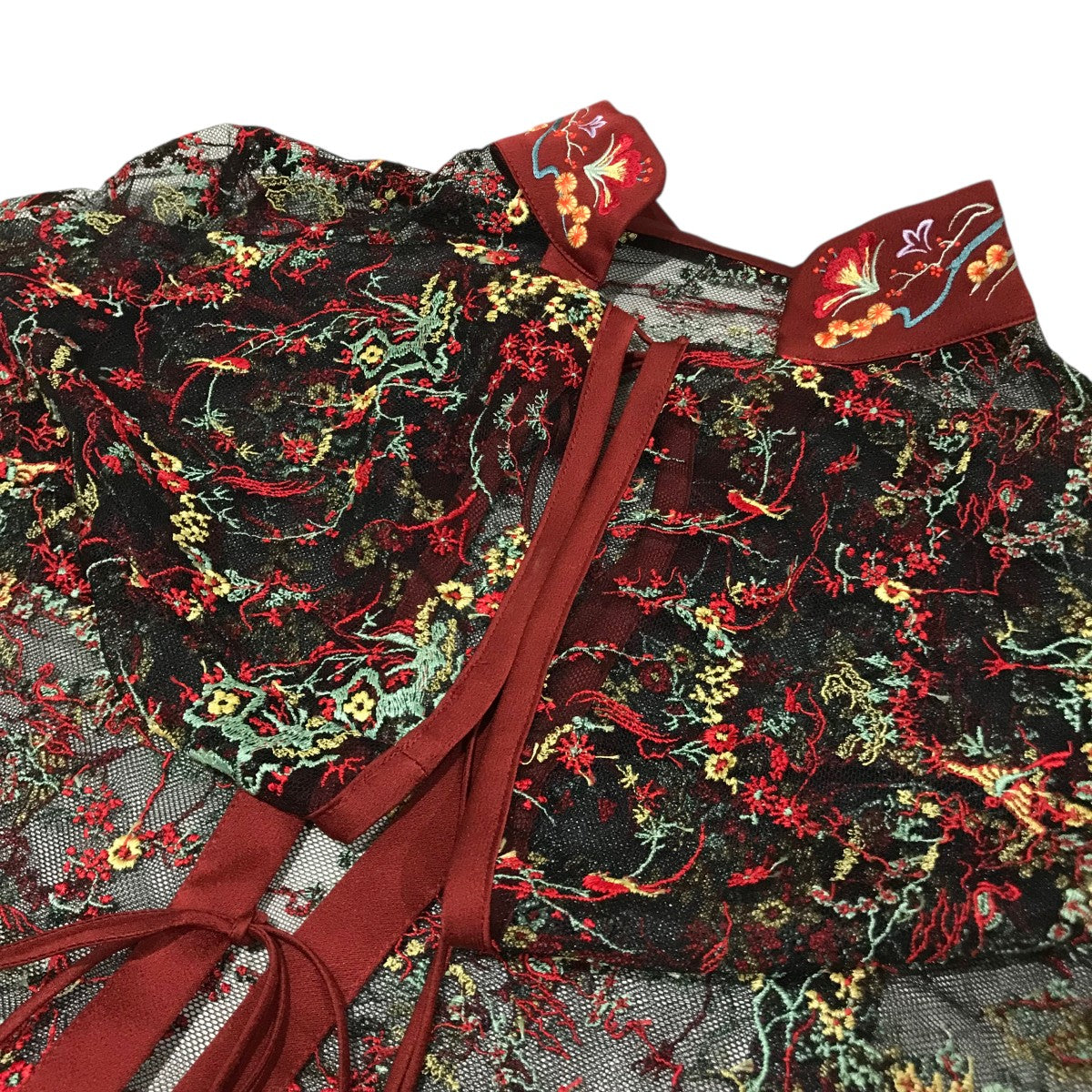Mame Kurogouchi マメクロゴウチ Flower Print Shirt フラワー