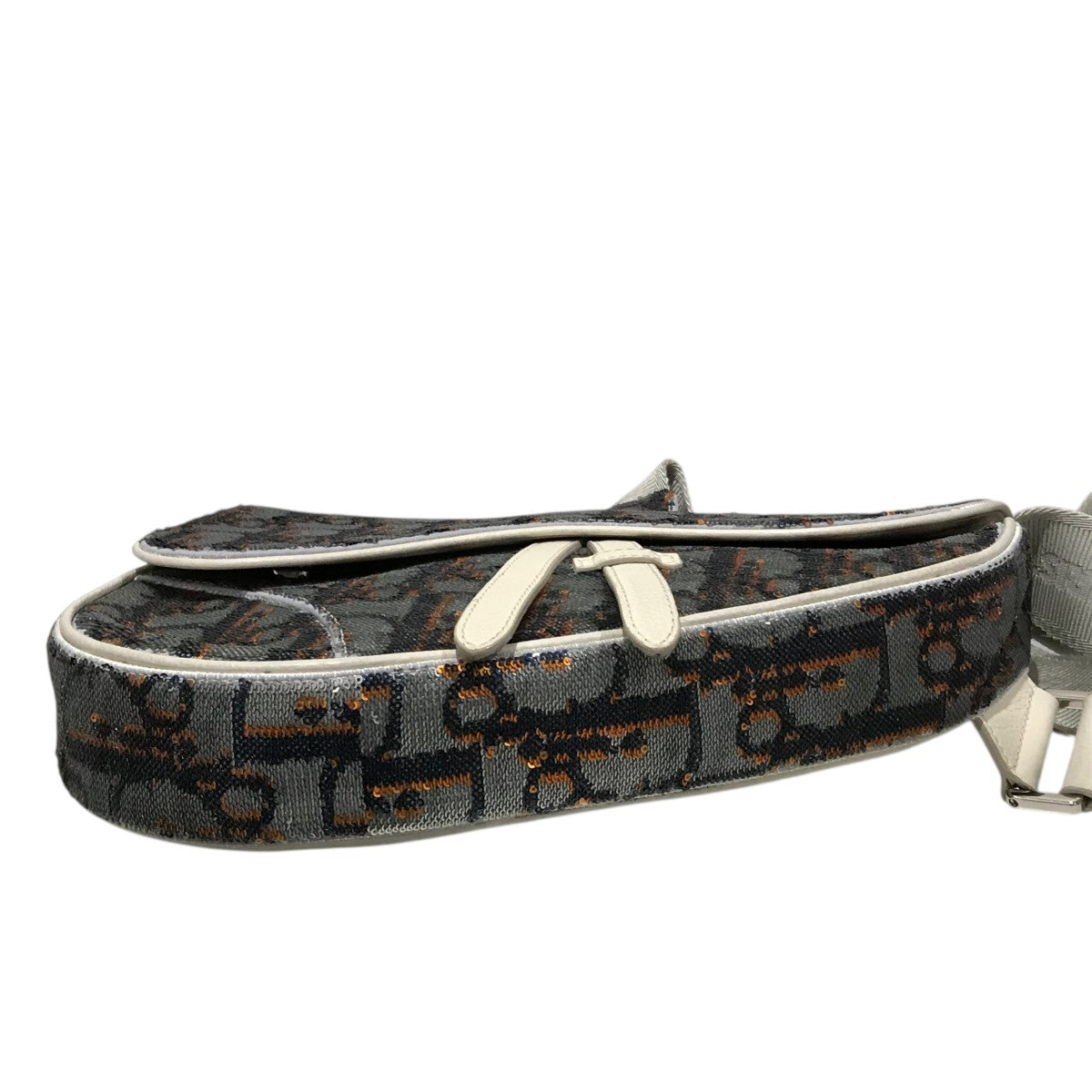 スパンコールサドルバッグ