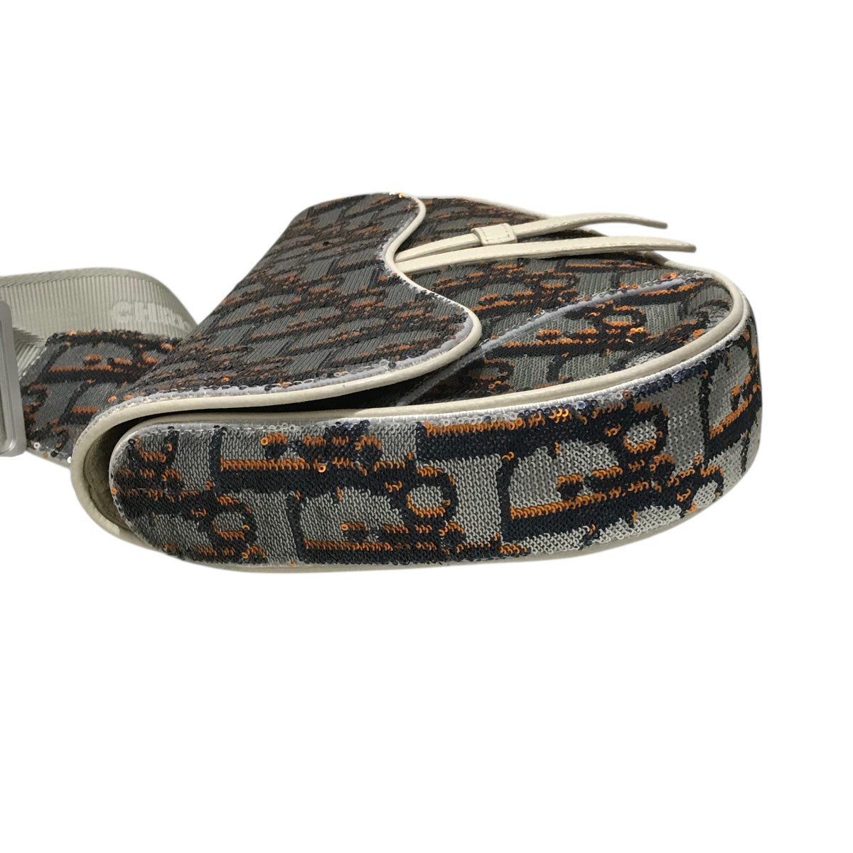 スパンコールサドルバッグ