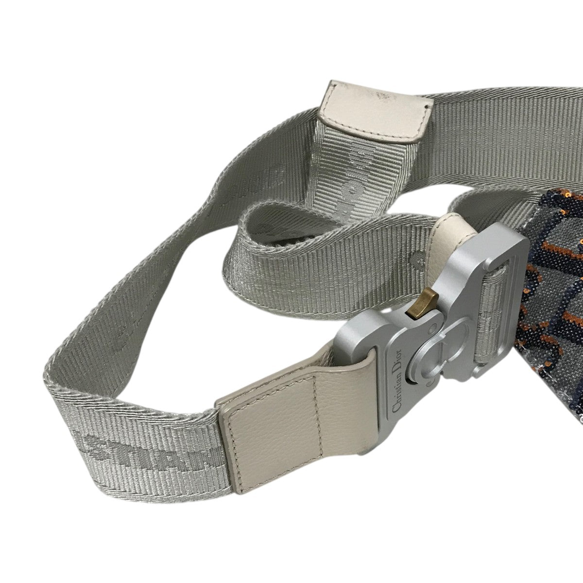 スパンコールサドルバッグ