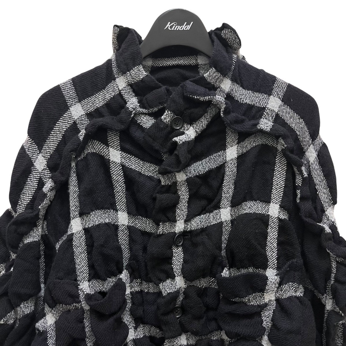 24AW加工チェックジャケットIM43FC462