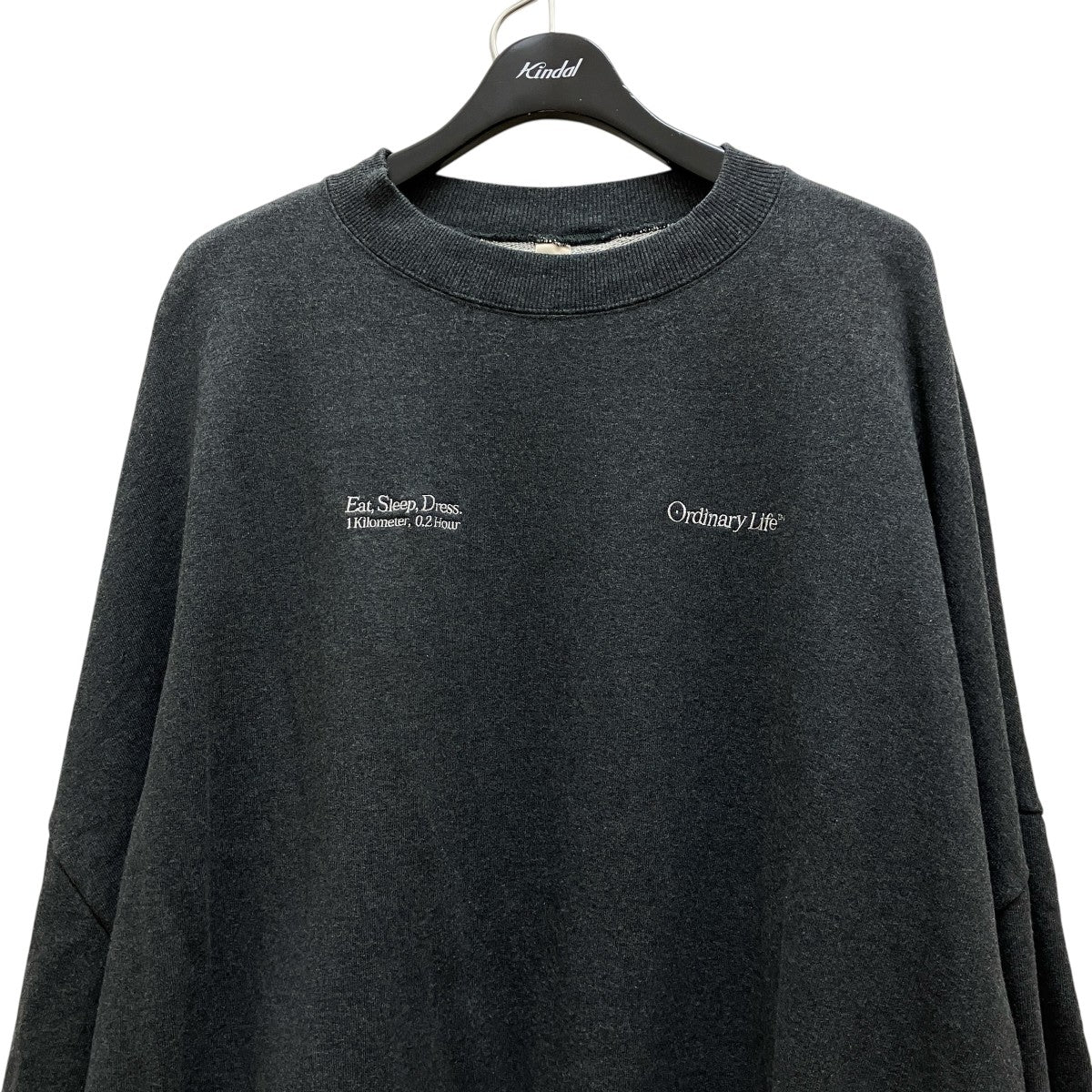 SHINYA KOZUKA(シンヤコヅカ) Ordinary Giant Crew刺繍スウェット