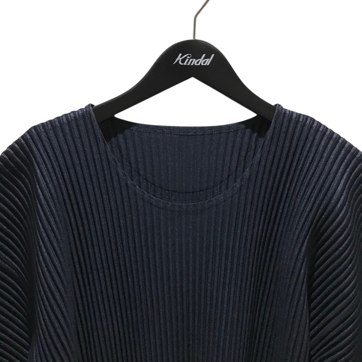 【美品】オムプリッセイイッセイミヤケ Tシャツ 綿 ブラック 3サイズ HOMME PLISSE ISSEY MIYAKE(オムプリッセイッセイミヤケ) / 23AW