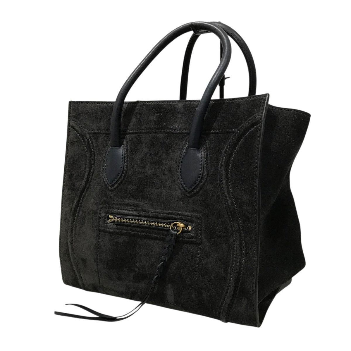 セリーヌ　ラゲージ　スウェード　レザー CELINE ラゲージバッグレザー、スウェード