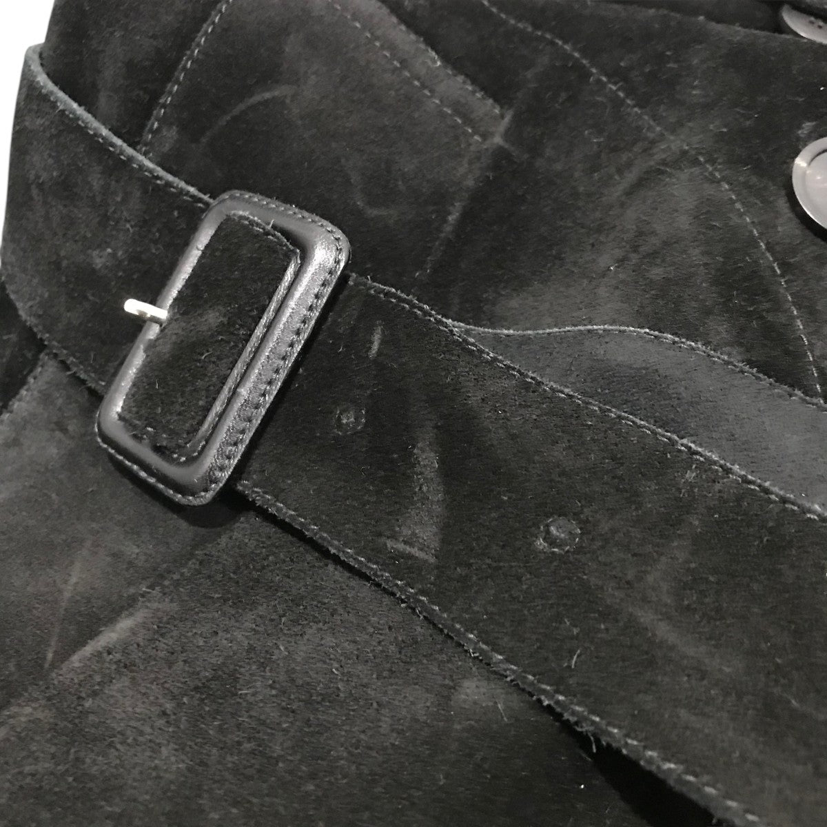 LOEWE スウェードトレンチコート 古着・中古-7枚目のアイテム画像