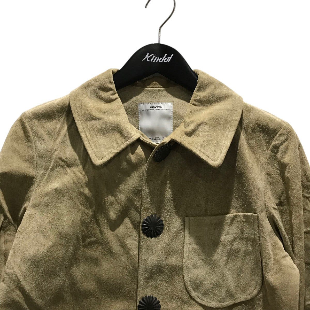 VISVIM 【NOVALIS BLOUSON IT】コンチョボタンレザージャケット0112105014014 古着・中古-3枚目のアイテム画像