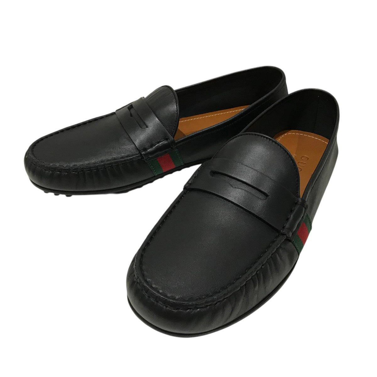 グッチ ドライビングシューズ GUCCI(グッチ) シェリー ライン ドライビングシューズ566294
