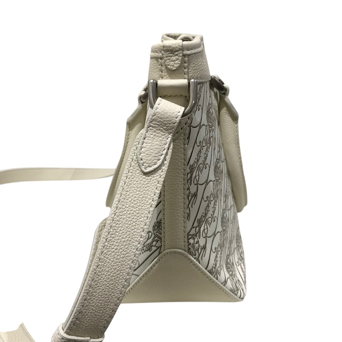 Berluti 【トゥジュールXS トワルマルブフ】トートバッグ アイボリー